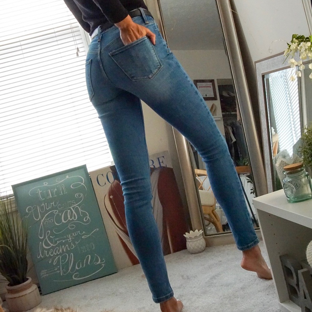 High Rise Skinny Denim